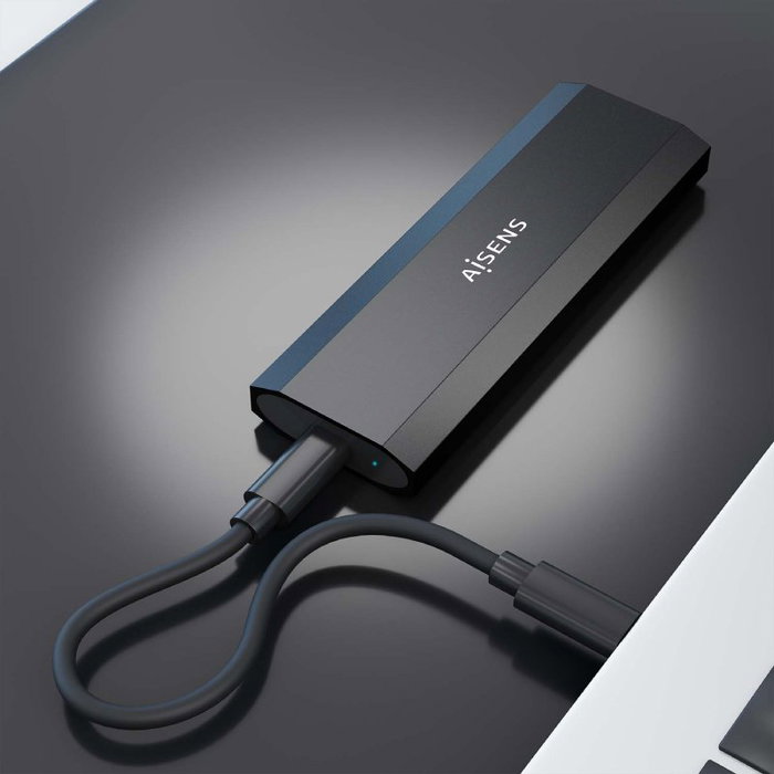 Aisens ASM2-028B Caja Externa M.2 NVMe USB 3.2 Gen2 Negra